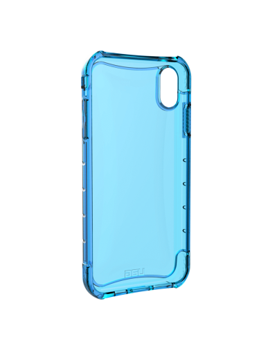 Etui do iPhone Xs Max UAG Plyo - niebieskie przeźroczyste - zdjęcie 3