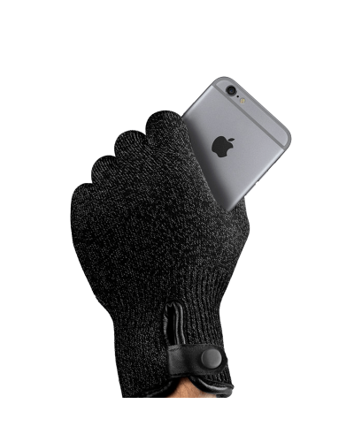 Rękawiczki Mujjo Touchscreen Gloves - szare - zdjęcie 1