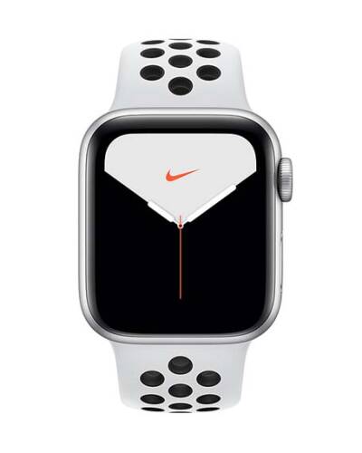 Apple Watch S5 Nike+ 40mm Srebrny z paskiem sportowym Nike w kolorze czystej platyny/czarnym - zdjęcie 2