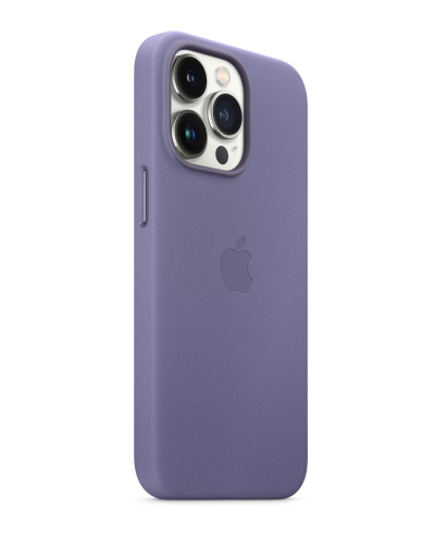 Apple Etui do iPhone 13 Pro Leather Case z Magsafe -  Wisteria  - zdjęcie 2