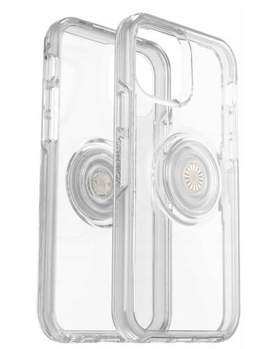 Etui do iPhone 12/12 Pro OtterBox Symmetry POPSockets - Przeźroczyste - zdjęcie 1