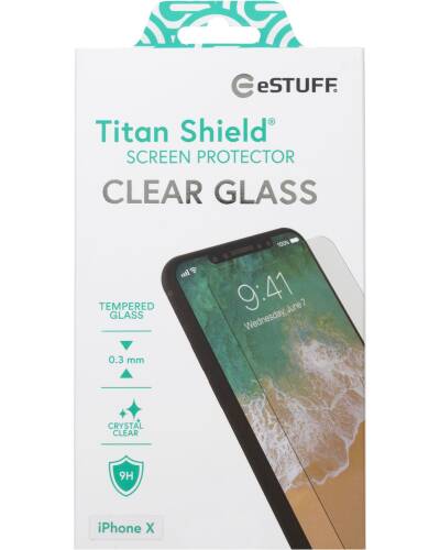 Szkło hartowane do iPhone 11 Pro / X / Xs eSTUFF Clear Cover - zdjęcie 1