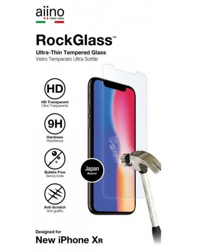 Szkło hartowane do iPhone XR Aiino RockGlass - zdjęcie 1