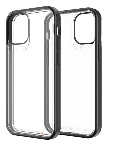 Etui do iPhone 12 mini gear4 D3O Hackney - czarne - zdjęcie 1