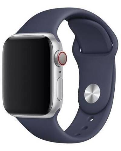 Pasek do Apple Watch 38/40mm Apple silicone - nocny błękit - zdjęcie 1