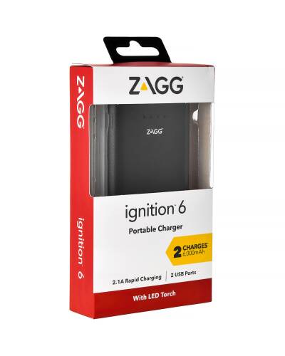 Bateria zewnętrzna Zagg Power Bank ignition 6000mAh - zdjęcie 1