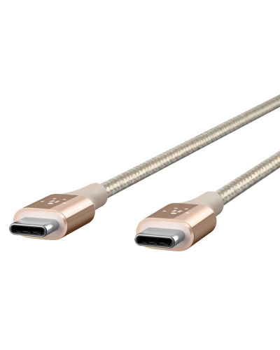 Kabel USB-C - USB-C Belkin Mixit DuraTek - złoty  - zdjęcie 2
