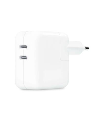 MW2K3ZM/A Apple 35 W DUAL USB-C Power Adapter - biały Rzeszów Warszawa - zdjęcie 1