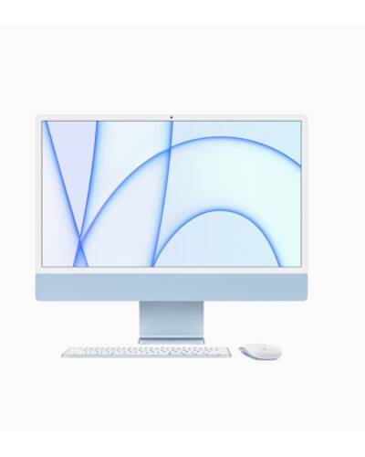 Apple iMac 24 M1 8/8 Core 16GB 1TB niebieski Refurbished Apple - zdjęcie 1