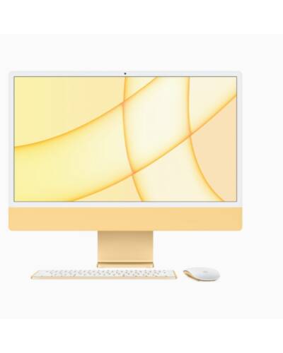 Refurbished Apple iMac 24 M1 8/8 Core 16GB 1TB żółty Rzeszów G12T3D/A  Warszawa - zdjęcie 1