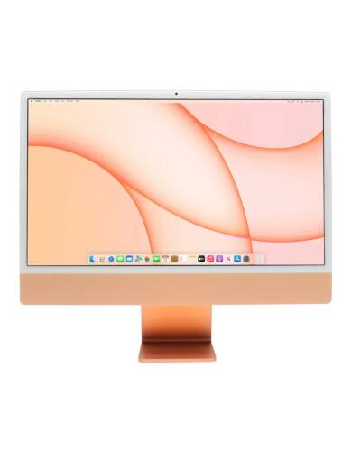 Apple iMac 24 M1 8/8 Core 8GB 512GB pomarańczowy FGPT3D/A Apple Certified Refurbished - zdjęcie 1