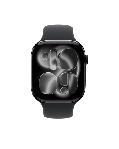 RZESZÓW Apple Watch S11 46mm aluminium onyks z paskiem sportowym czarnym M/L MEUX4MP/A - zdjęcie 2