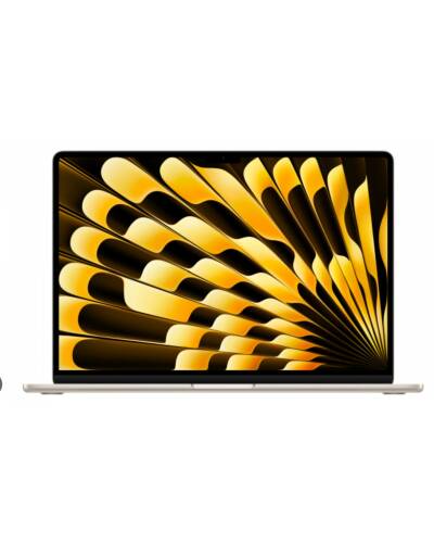 Apple MacBook Air 15 M4 10 CPU /10 GPU / 16GB / 512GB księżycowa poświata MW1K3ZE/A Rzeszów Warszawa - zdjęcie 1
