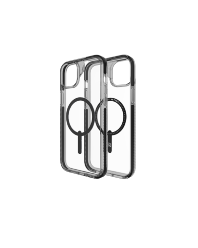 IC702312638 Etui do iPhone 15 Pro ZAGG Santa Cruz Snap MagSafe - przeźroczyste/czarne RZESZÓW - zdjęcie 1