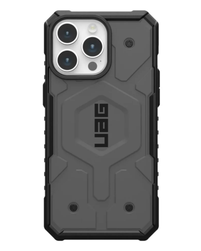 114301113333 Etui do iPhone 15 Pro Max UAG Pathfinder MagSafe - srebrne RZESZÓW - zdjęcie 1