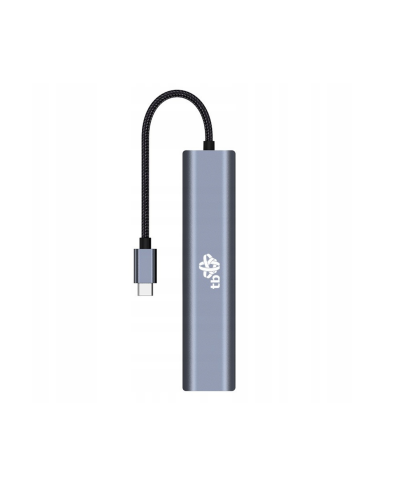 AKTBXVA6W1U3HRJ Przejściówka TB USB-C HUB 6w1 - HDMI, USBx3, PD, RJ-45 RZESZÓW - zdjęcie 2