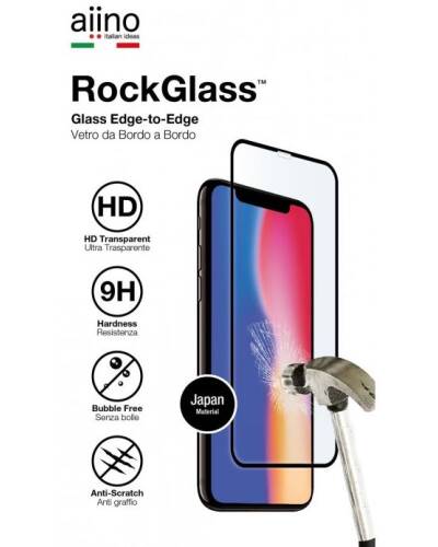 Szkło hartowane do iPhone Xs/11 Pro Aiino RockGlass Full Cover - zdjęcie 1