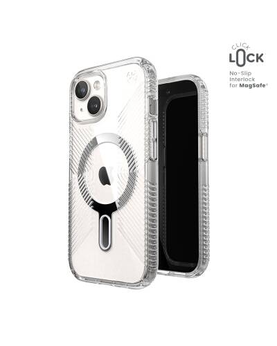 Akcesoria Etui do iPhone 15 Speck Płock Presidio2 Grip ClickLock MagSafe clear  - zdjęcie 7