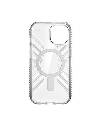 Kraków Etui do iPhone 15 Speck Presidio2 Grip ClickLock MagSafe clear - przezroczyste - zdjęcie 5