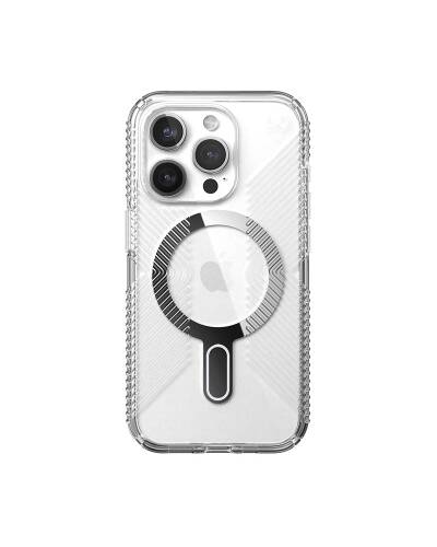 Etui do iPhone 15 Pro Rzeszów Speck Presidio2 Grip ClickLock MagSafe clear - przezroczyste - zdjęcie 2