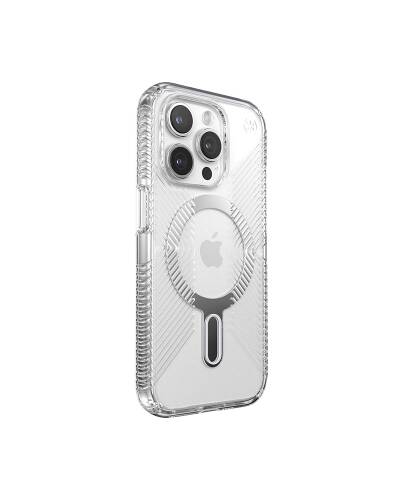 Etui do iPhone 15 Pro Kraków Speck Presidio2 Grip ClickLock MagSafe clear - przezroczyste - zdjęcie 4