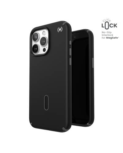 Etui do iPhone 15 Pro Max Speck Presidio2 Pro ClickLock & MagSafe - czarne - zdjęcie 1