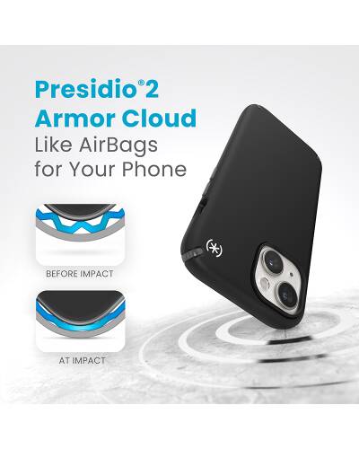 Etui do iPhone 15 Speck Presidio2 Pro MagSafe - czarne - zdjęcie 8