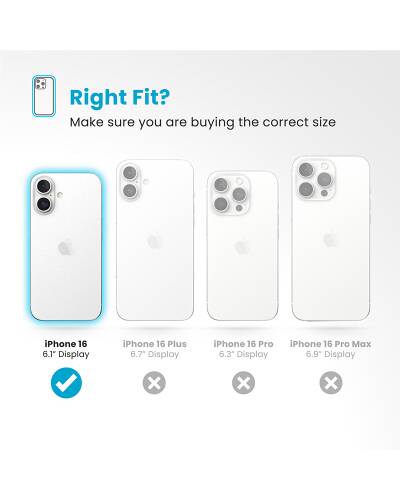 Etui do iPhone 16 Speck Presidio ClickLock MagSafe clear - przezroczyste - zdjęcie 7