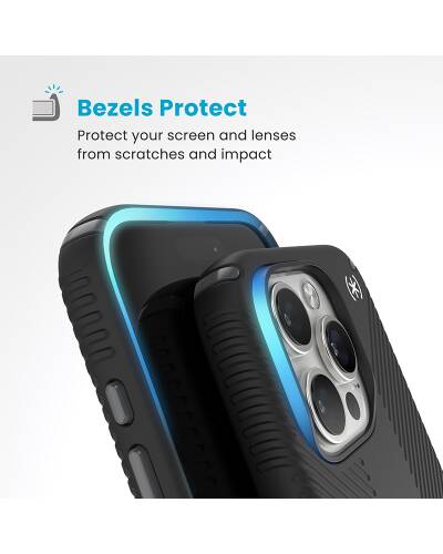 Etui do iPhone 16 Pro Radom Speck Presidio2 Grip ClickLock MagSafe - czarne - zdjęcie 6