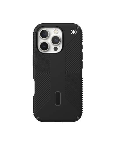 Etui do iPhone 16 Pro Speck Presidio2 Grip ClickLock MagSafe - czarne - zdjęcie 9