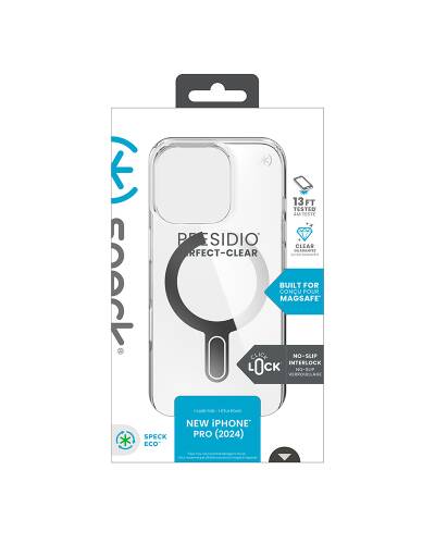 Etui do iPhona 16 Pro Speck Presidio ClickLock MagSafe przezroczyste - zdjęcie 12