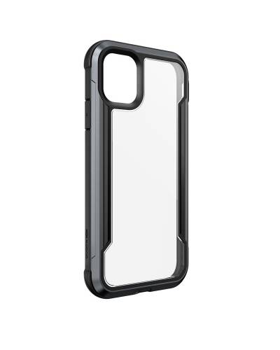 Etui do iPhone 11 X-Doria Defense Shield aluminiowe - czarne - zdjęcie 5
