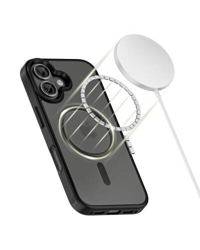 5906302319855 Etui do iPhone 17 Tech-Protect MagMat MagSafe matt black Warszawa - zdjęcie 2