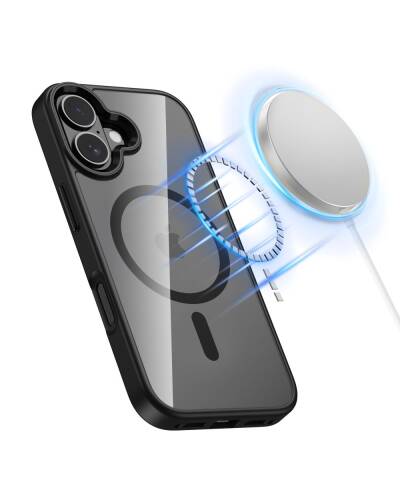 Rzeszów Etui do iPhone 17 Tech-Protect MagMat MagSafe black clear 5906302319893 - zdjęcie 2