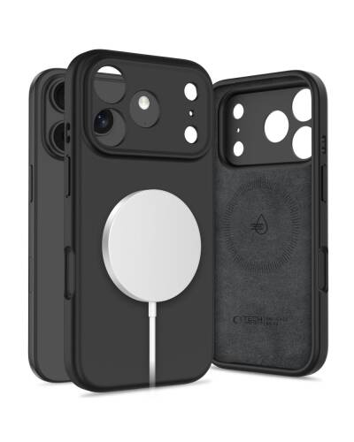 Etui do iPhone 17 Pro Tech-Protect Silicone MagSafe black - zdjęcie 1