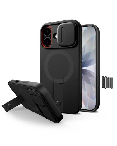Etui do iPhone 17 Tech-Protect Kevlar Aura MagSafe black - zdjęcie 1