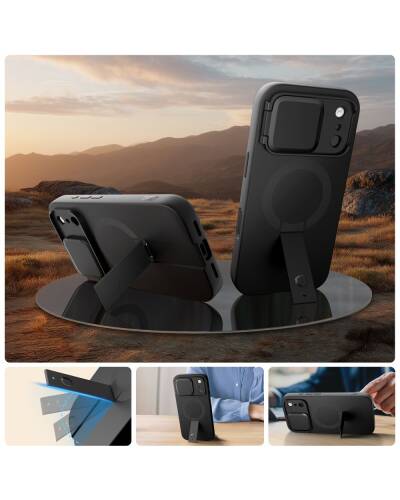 Kraków Etui do iPhone 17 Pro Tech-Protect Kevlar Aura MagSafe black 5906302331673 - zdjęcie 2