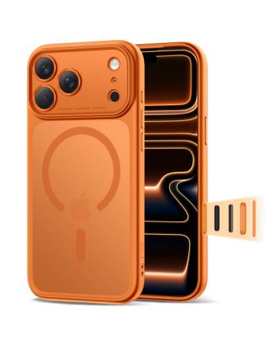 Etui do iPhone 17 Pro Tech-Protect Magpeak CC MagSafe orange - zdjęcie 1