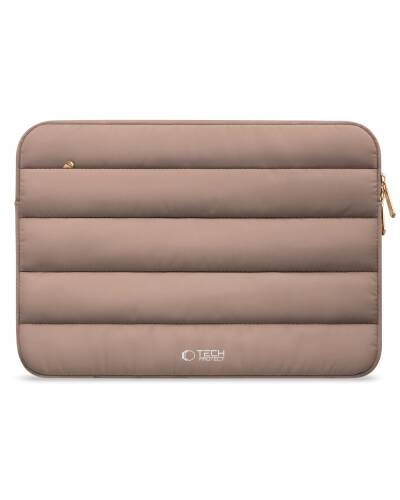 Etui do Macbooka 13-14 Tech-Protect Fluffy walnut - brązowe - zdjęcie 1