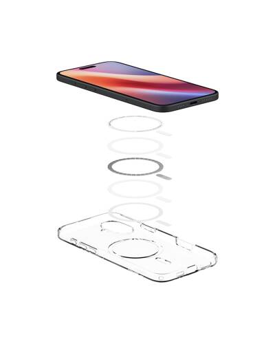 ACS08390 Etui do iPhone 16 Luxury Spigen Liquid Crystal MagSafe clear - przezroczyste - zdjęcie 5