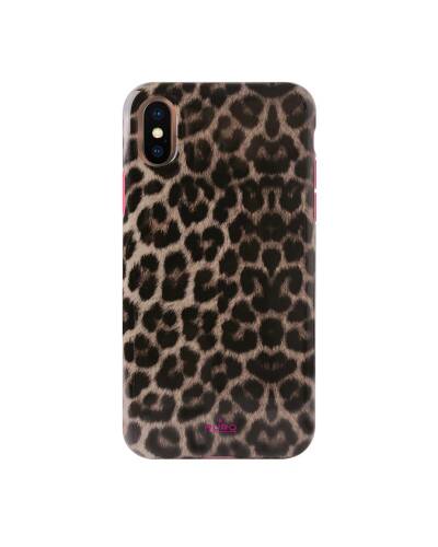 Etui do iPhone Xs Max Puro Glam Leopard Cover - zdjęcie 1