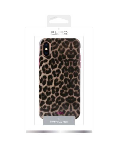 Warszawa Etui do iPhone Xs Max Puro Glam Leopard Cover IPCX65LEO2PNK - zdjęcie 3