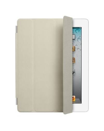 Nakładka Smart Cover do iPada - kremowa Skórzana MD305ZM/A - zdjęcie 1
