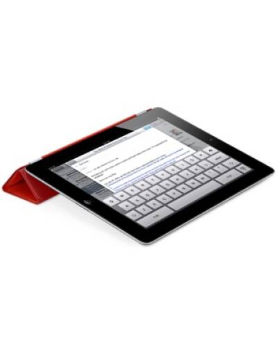 Nakładka Apple Smart Cover do iPada - czerwona Skórzana MD304ZM/A - zdjęcie 2