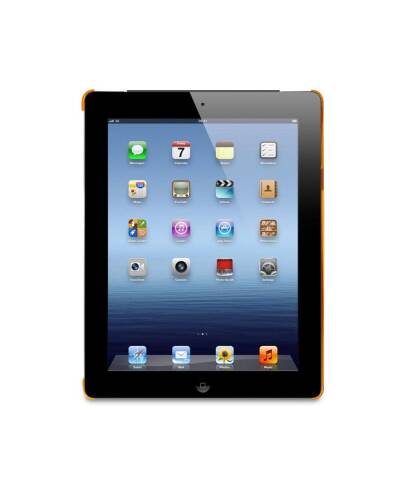 Plecki iPad/iPad2 PURO Crystal Fluo - pomarańczowe - zdjęcie 5
