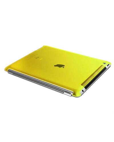 Plecki new iPad/iPad2 PURO Crystal Fluo - żółte - zdjęcie 6