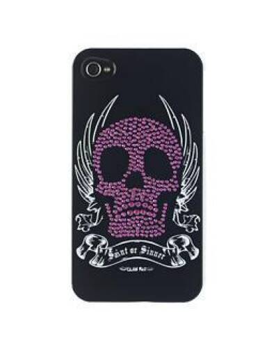 Etui do iPhone 4/4s GlamRox - czarne  - zdjęcie 1