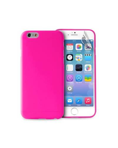 PURO Ultra Slim "0.3" Cover iPhone 6 4.7 Różowy + Folia - zdjęcie 1