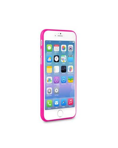 PURO Ultra Slim "0.3" Cover iPhone 6 4.7 Różowy + Folia - zdjęcie 3