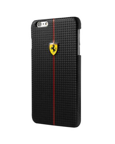 Etui iPhone 6/6s Plus Ferrari Formula One Carbon Hardcase - czarne  - zdjęcie 1